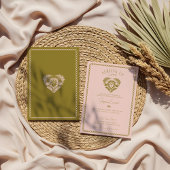 Retro Tropical Palm Tree Pickleball Vrijgezellenfe Kaart