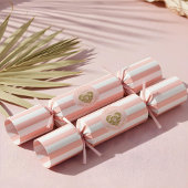 Retro Tropical Palm Tree Pickleball Vrijgezellenfe Ronde Sticker