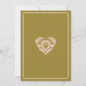 Retro Tropical Pickleball & Prosecco Vrijgezellenf Kaart (Achterkant)