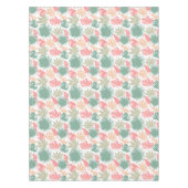 Retro, tropisch, bladeren tafelkleed (Voorkant)