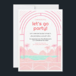 Retro Tropische 16e poolfeest Verjaardag Kaart<br><div class="desc">Bent u op zoek naar de perfecte manier om de 16e verjaardag van uw tiener te vieren? Je hoeft niet verder te kijken! Onze 16th Pool Party Invitation is ontworpen om van hun mijlpaal verjaardag een splash-tastisch evenement te maken dat ze nooit zullen vergeten! De 16e Pool Party Invitation is...</div>