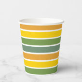 Retro Tropische Ananas Pickleball Bruidsmeisjes Br Papieren Bekers (Achterkant)