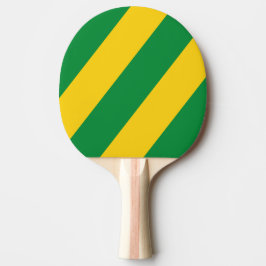 Retro Tropische Banaan Drie Dikke Strepen Tafeltennisbatje