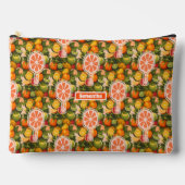 Retro Tropische Citrus Pickleball Bruidsdouche Etui (Voorkant)
