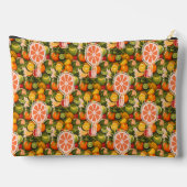 Retro Tropische Citrus Pickleball Bruidsdouche Etui (Achterkant)