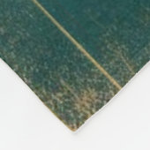 Retro/ tropische/Hawaïaanse zonsondergang Fleece Deken (Hoek)