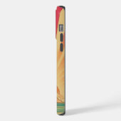 Retro/ tropische/Hawaïaanse zonsondergang iPhone Hoesje (Linkerkant)