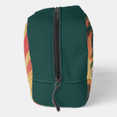 Retro/ tropische/Hawaïaanse zonsondergang Toilettasje (Rechts)