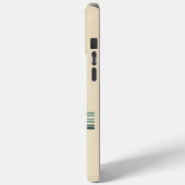 Retro/ tropische palmboom Case-Mate iPhone case (Achterkant / Links)