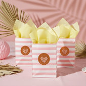 Retro Tropische Palmboom Pickleball Bruidsmeisjesf Ronde Sticker