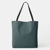 Retro/ tropische palmboom tote bag (Achterkant)