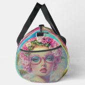 Retro tropische schoonheid plunjezak (Rechts)