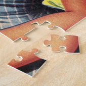 Retro Tropische Zomer Pin Up Legpuzzel (Zijkant)