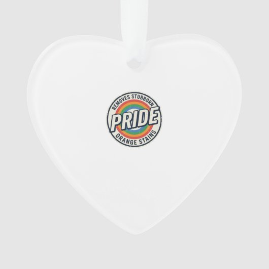 Retro trots protest regenboog badge vector ontwerp ornament (voorkant)