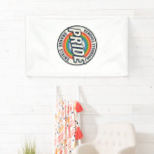 Retro trots protest regenboog badge vector ontwerp spandoek (Insitu)