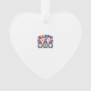 Retro trotsmaand kabouter regenboog shirt ontwerp_ ornament