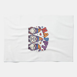 Retro trotsmaand kabouter regenboog shirt ontwerp_ theedoek
