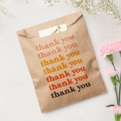 Retro trouwfeest bruidsshower bedankje bedankzakje (Gezegeld)