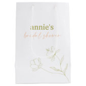 Retro Trouwfeest Cadeautas Zak A115 (Achterkant)