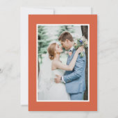 Retro Trouwfoto Disco Ball 70's Save the Date Kaart (Achterkant)