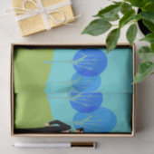 Retro Trouwpaar Tissue Papier (Geschenk)