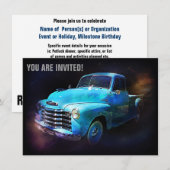 Retro Truck is uit deze wereld Kaart (Voorkant / Achterkant)