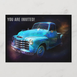 Retro Truck is uit deze wereld Kaart