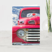 Retro Truck Kaart (Voorkant)