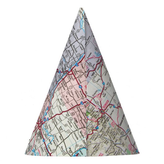 Retro Truck op kaart 50th Birthday Feesthoedjes (Achterkant)