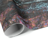 Retro Truck  Red Oranje Yellow Rustige Herfst Cadeaupapier (Rol Hoek)