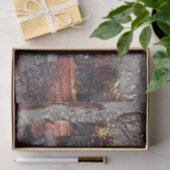 Retro Truck  Red Oranje Yellow Rustige Herfst Tissuepapier (Geschenk)