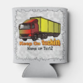 Retro Trucker 1 Blikjeskoeler (Achterkant)