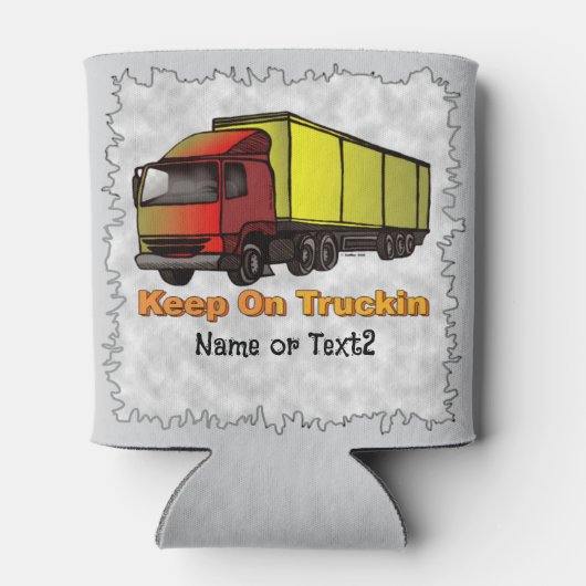 Retro Trucker 2 Blikjeskoeler (Achterkant)