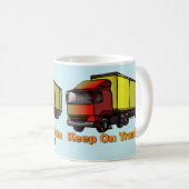 Retro Trucker 2 Koffiemok (Voorkant rechts)