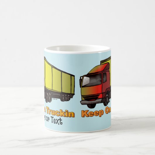 Retro Trucker 2 Koffiemok (Center)