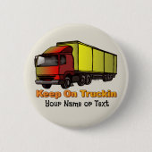 Retro Trucker 2 Ronde Button 5,7 Cm (Voorkant)