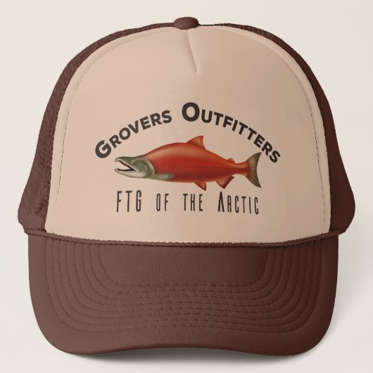 Retro Trucker Hat Grover's outfitters Pet (Voorkant)
