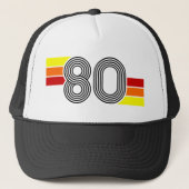 Retro Trucker Hat uit 1980 Trucker Pet (Voorkant)