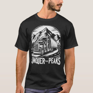 Retro Trucker Truck Driver Trucking Trucks Liefheb T-shirt