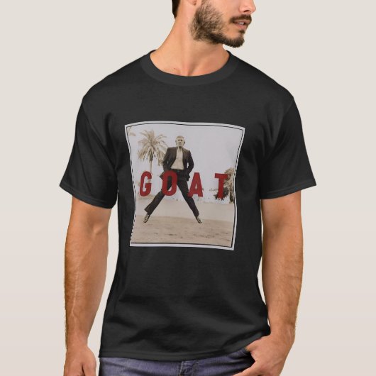Retro  Trump GEIT Middelvinger Felon Presi T-shirt (Voorkant)