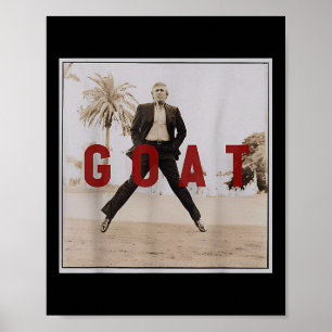 Retro Trump Geit Middle Finger Felon Poster