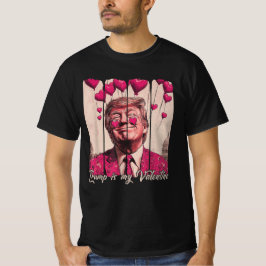 Retro Trump is mijn Valentijn Trump Valentijnsdag T-shirt