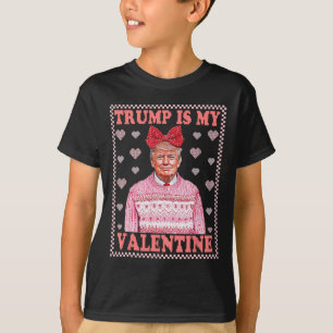 Retro Trump Jacht Hert Camo Grappig Mannetje Rondo T-shirt