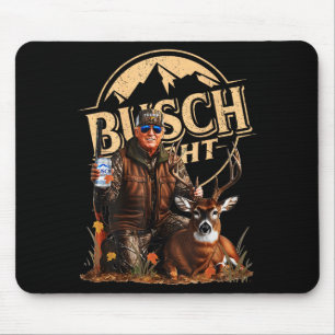 Retro Trump Jacht Hert Grappig Bier Drinken Jacht Muismat