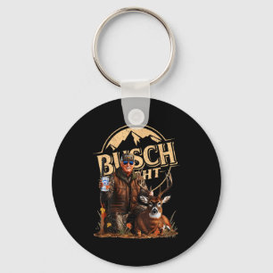 Retro Trump Jacht Hert Grappig Bier Drinken Jacht Sleutelhanger