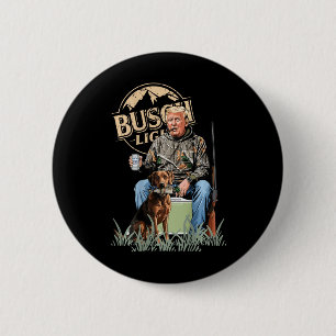 Retro Trump Jacht Herten Grappig Bier Drink Hunti Ronde Button 5,7 Cm