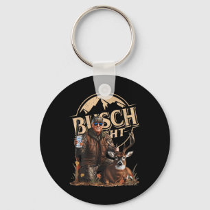 Retro Trump Jacht Herten Grappig Bier Drink Sleutelhanger