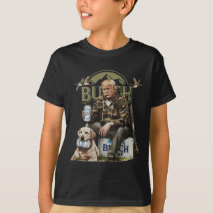Retro Trump Jacht Herten Grappig Bier Drink T-shirt