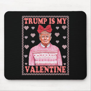 Retro Trump Jagen Herten Camo Grappig Mannetje Ron Muismat