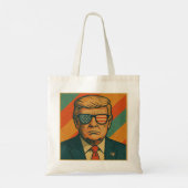 Retro Trump Tote Bag (Achterkant)